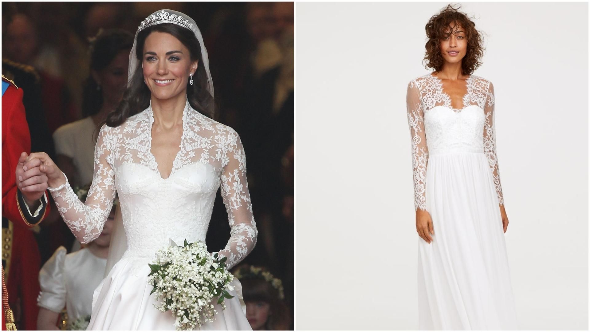Весільну сукню як в Кейт Міддлтон можна придбати за 200 доларів