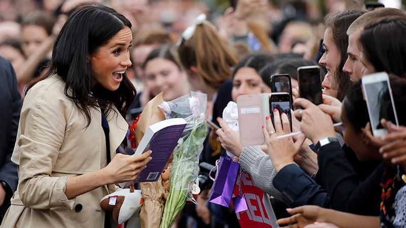 Вагітну Меган Маркл налякали під час її візиту до Мельбурна: відео Вагітну Меган Маркл налякали під час її візиту до Мельбурна: відео