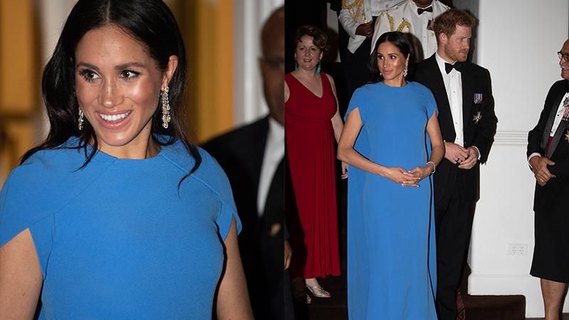 Меган Маркл вразила елегантною сукнею зі шлейфом: фото Меган Маркл вразила елегантною сукнею зі шлейфом: фото