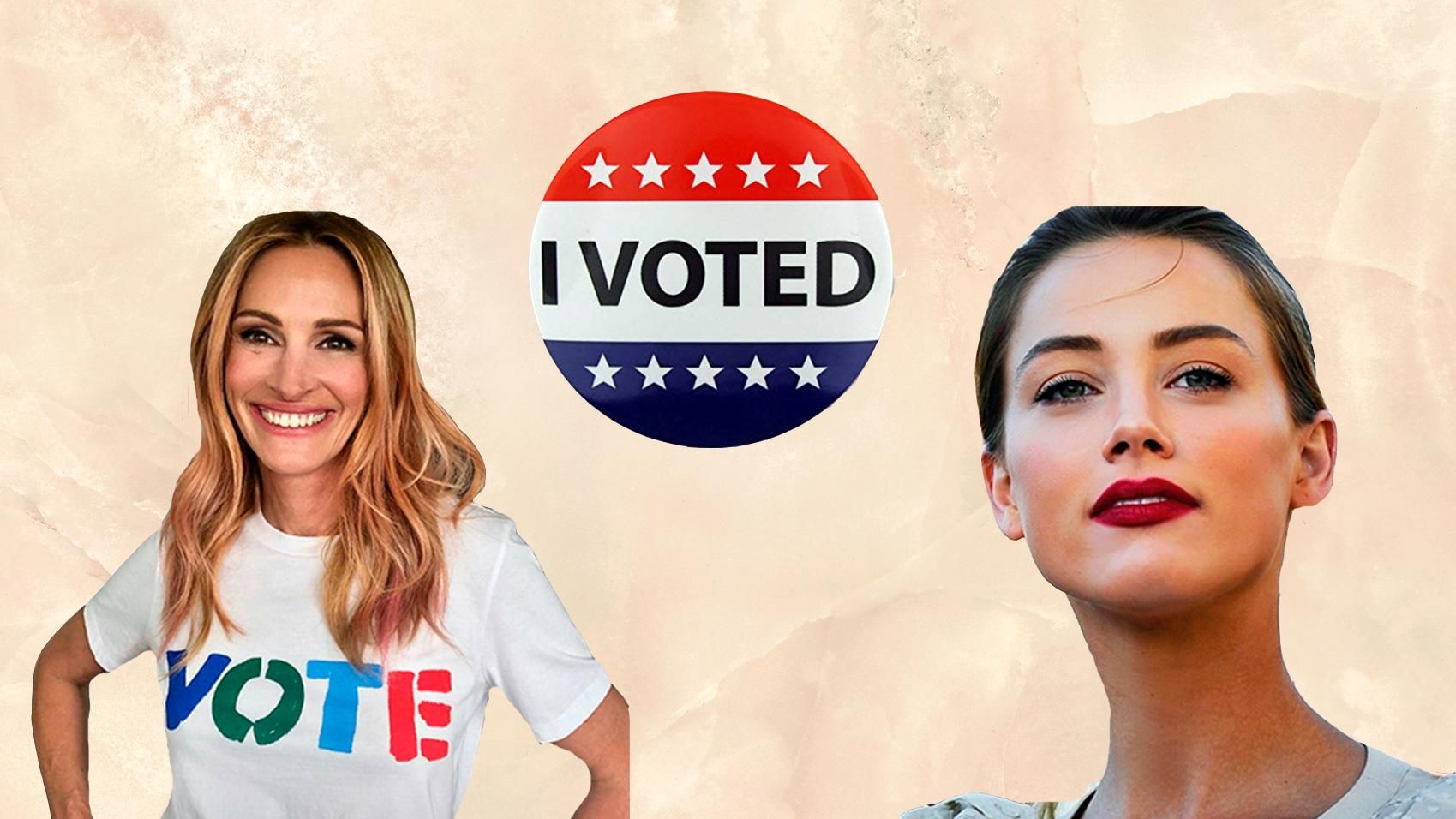Как голливудские звезды голосовали на выборах Конгресса США: яркая фотоподборка