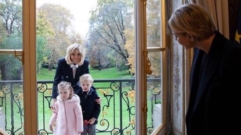 Королівська сім'я Монако гостює у Бріджит Макрон: зворушливі фото