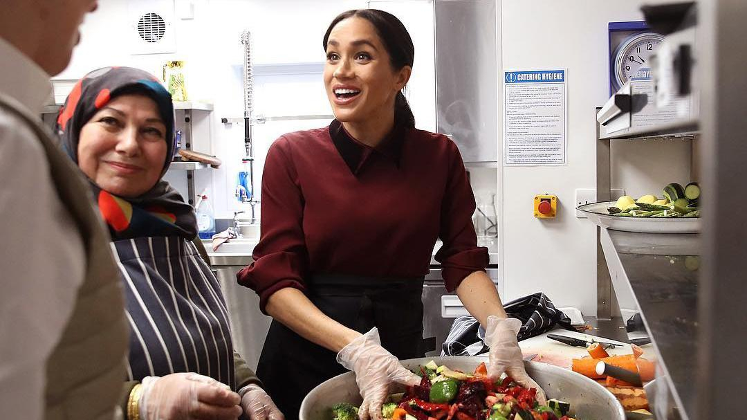 Сюрприз от Меган Маркл: герцогиня посетила сообщество Hubb Community Kitchen
