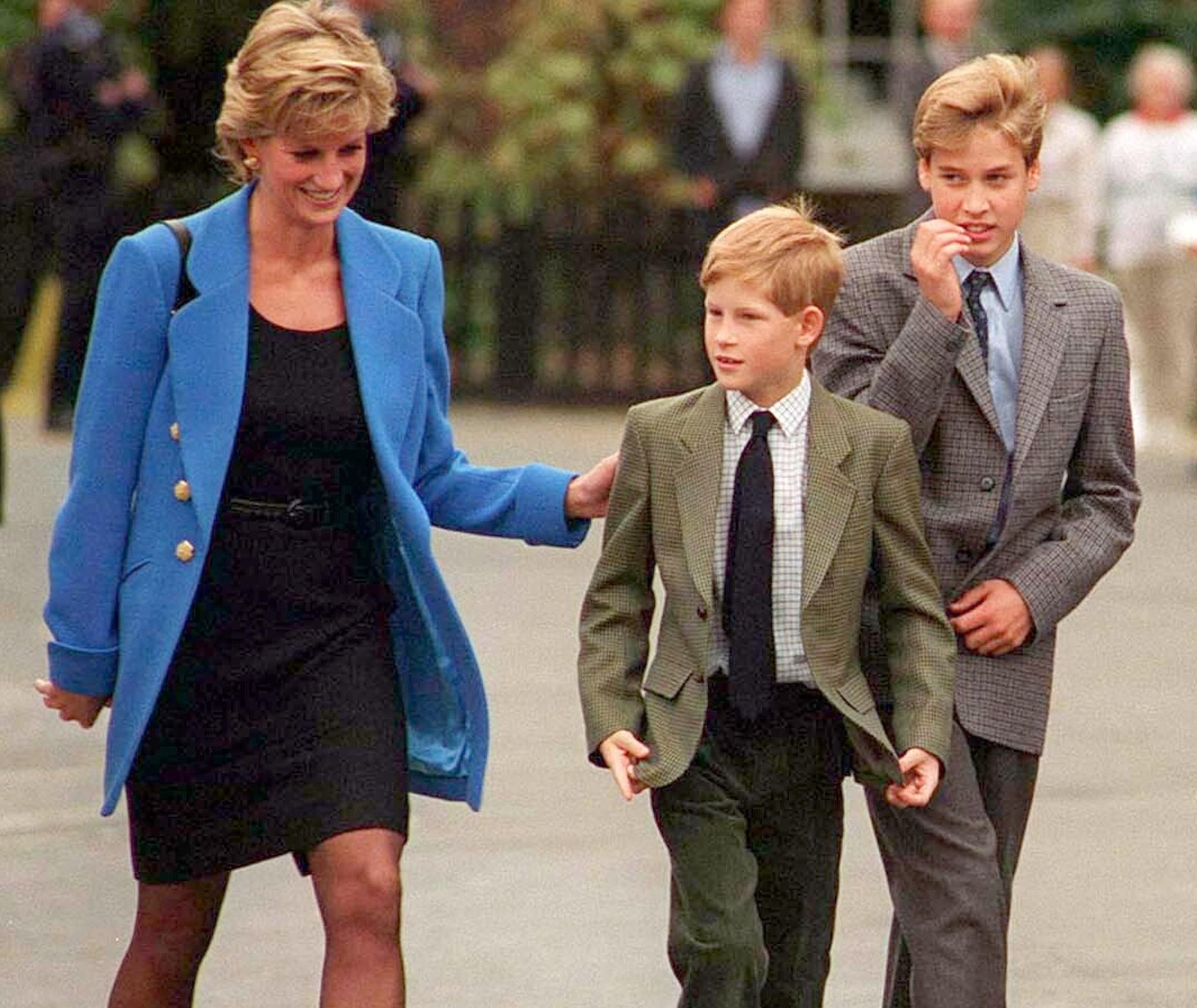 Усміхнена принцеса Діана з синами: у мережі з'явилося рідкісне фото королівської сім'ї
