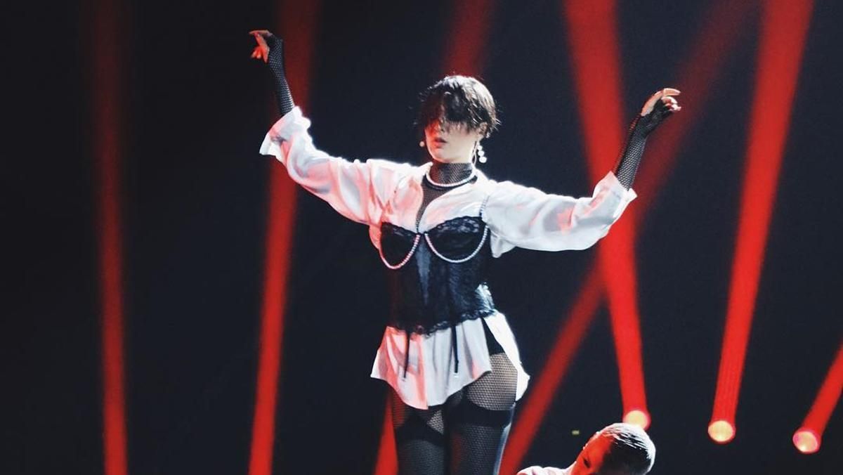 Фіналістка MARUV в прямому ефірі Нацвідбору Євробачення відповіла, чий Крим Фіналістка MARUV в прямому ефірі Нацвідбору Євробачення відповіла, чий Крим