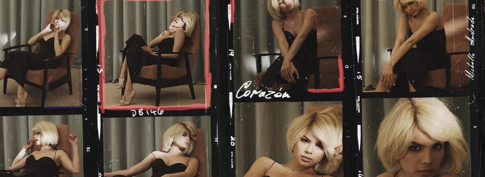 Мишель Андраде превратилась в соблазнительную блондинку в песне Corazón: видео