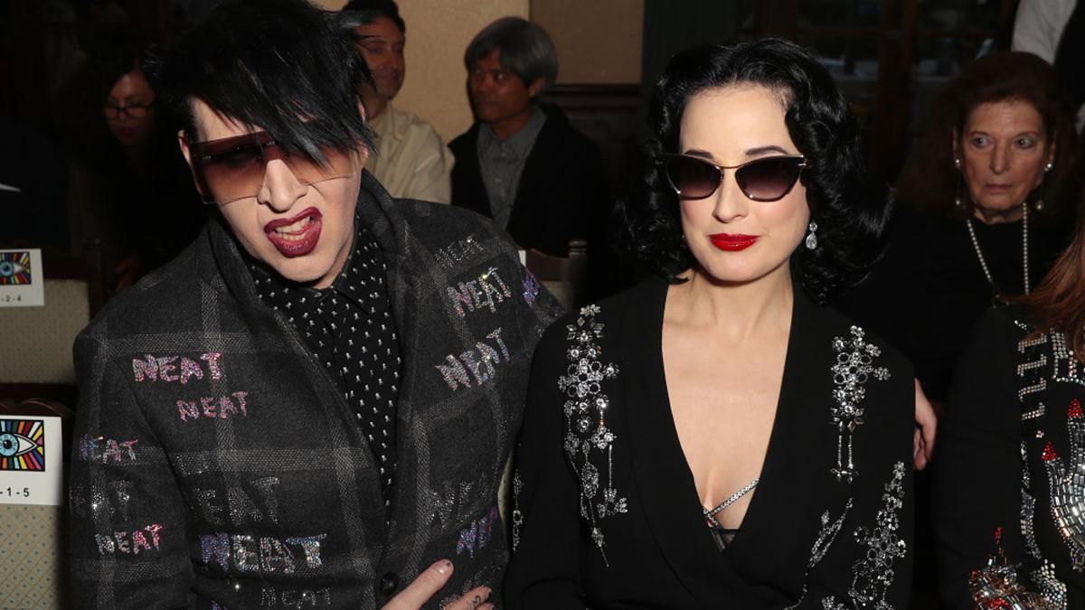 Дита фон Тиз и Мэрилин Мэнсон спровоцировали слухи о романе Дита фон Тиз и Мэрилин Мэнсон спровоцировали слухи о романе