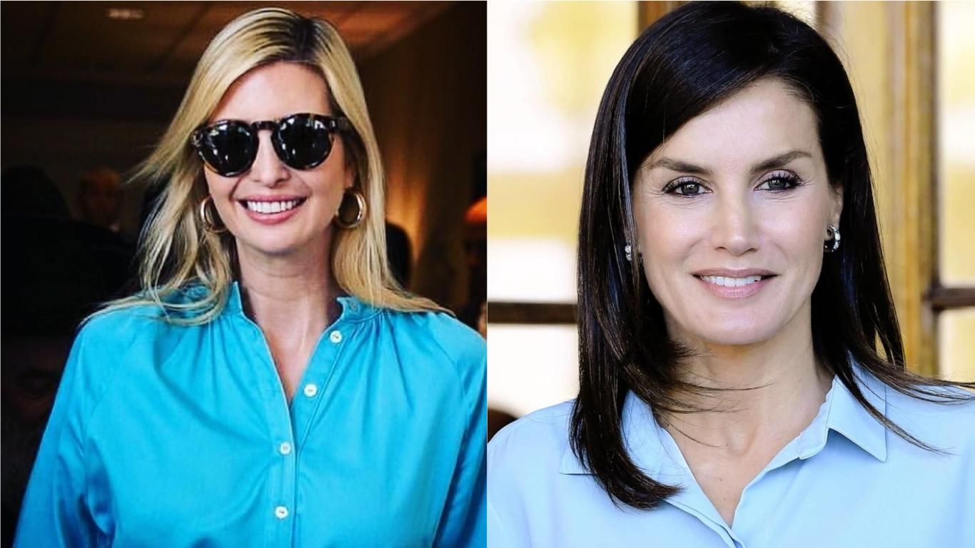 Иванка Трамп и королева Летиция засветились в подобных платьях: фотофакт Иванка Трамп и королева Летиция засветились в подобных платьях: фотофакт