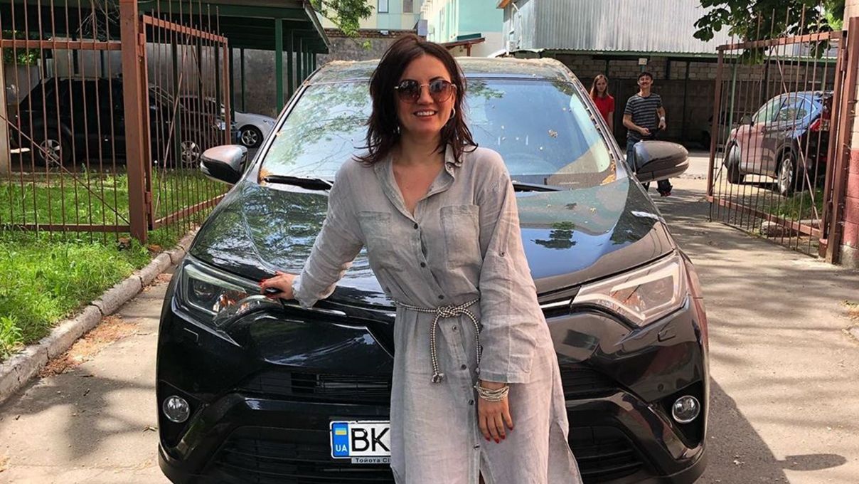 Оле Цибульской вернули украденный автомобиль: эмоциональное видео Оле Цибульской вернули украденный автомобиль: эмоциональное видео