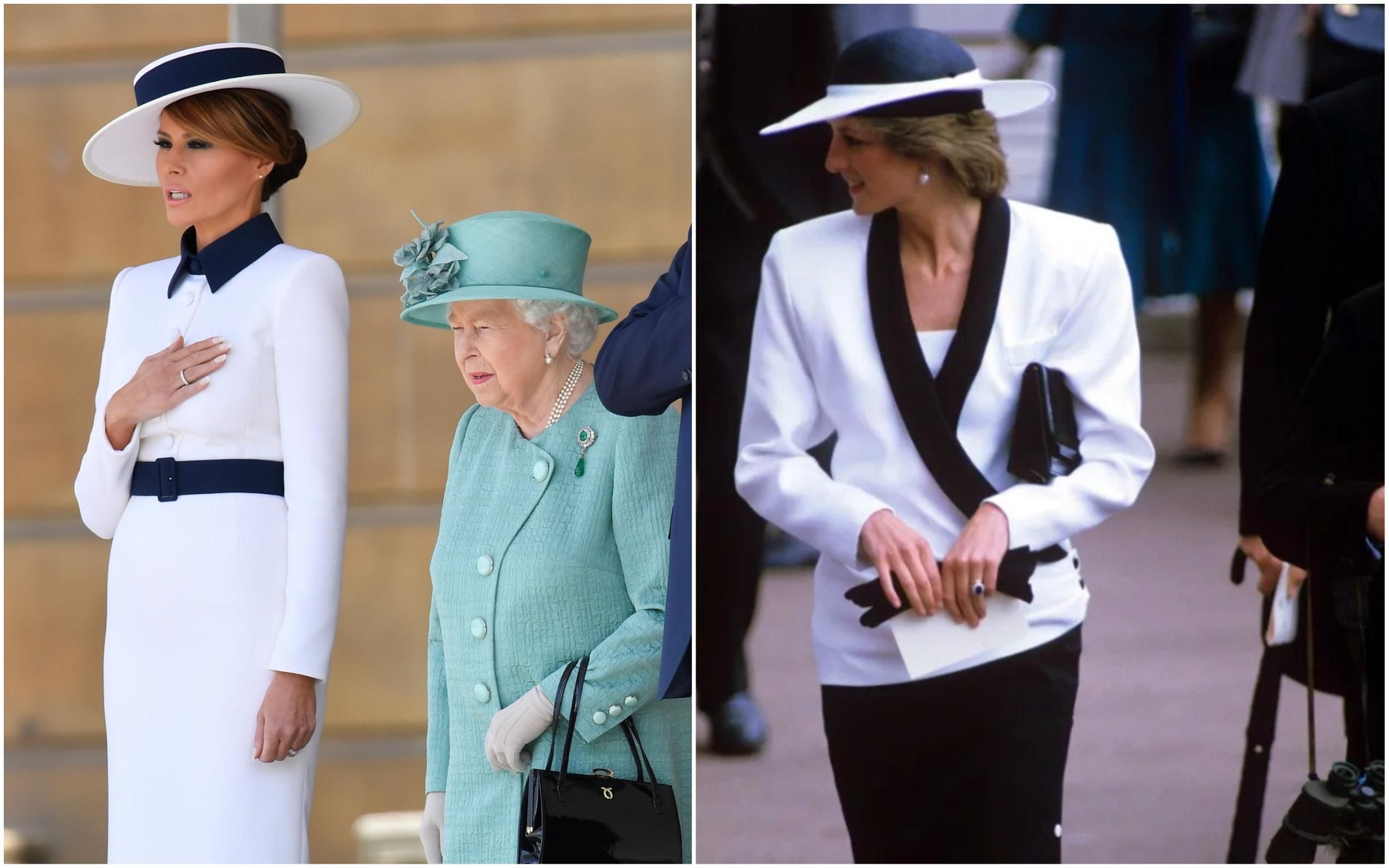 Надихнулася образами принцеси Діани: в мережі обговорюють сукню Меланії Трамп Надихнулася образами принцеси Діани: в мережі обговорюють сукню Меланії Трамп