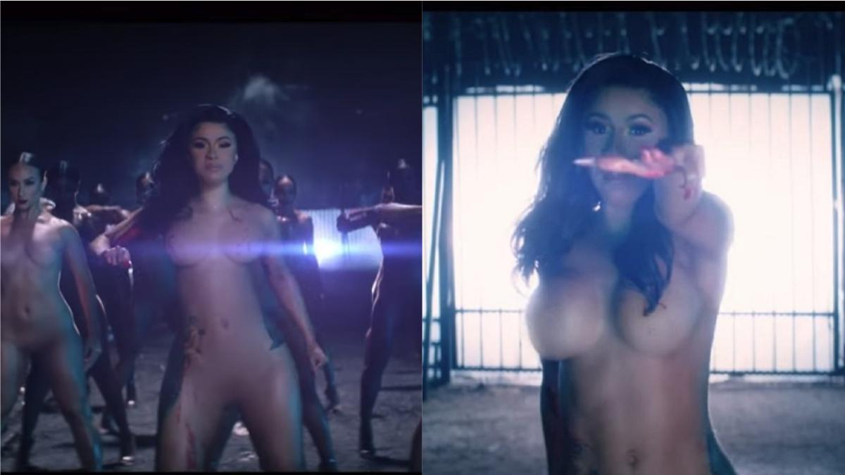 Cardi B полностью разделась в провокационном клипе Press: 18+