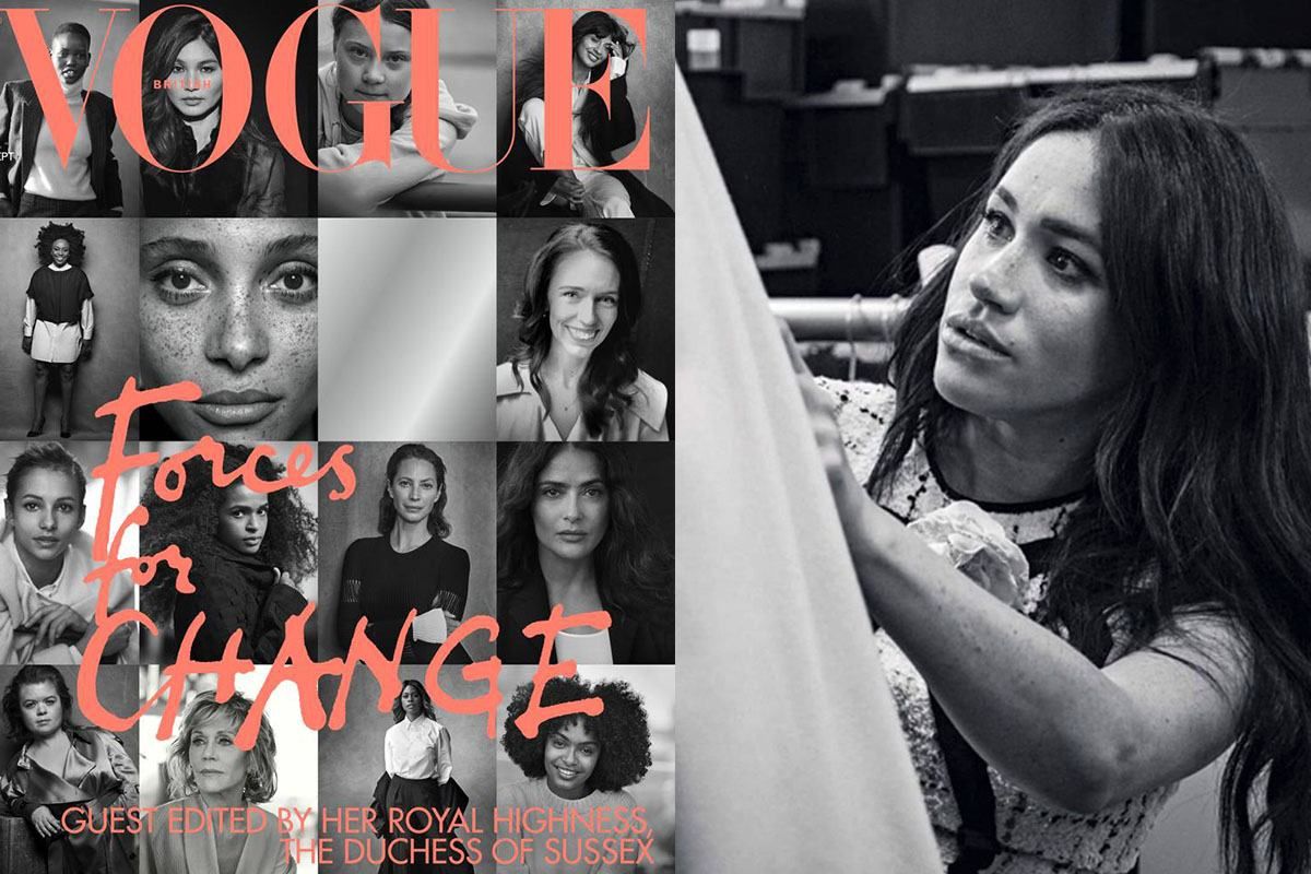 Это очень особенное время для меня: Меган Маркл рассказала о материнстве и деталях выпуска Vogue