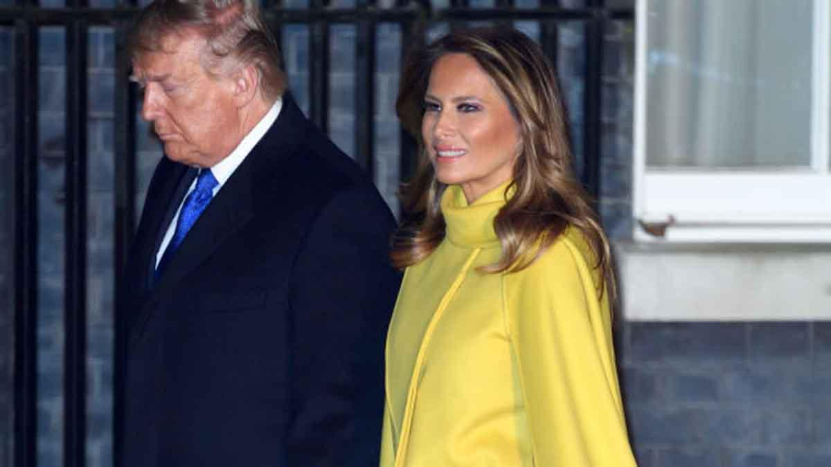 Мелания Трамп встретилась с Елизаветой ІІ: что надела первая леди