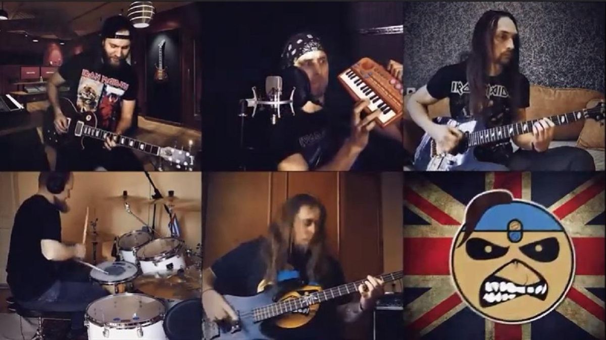 "Кровні брати" Iron Maiden записали у Києві пророчу пісню про вірус