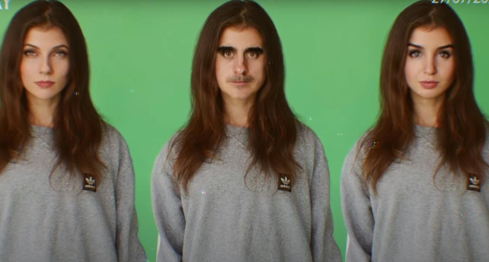 Jerry Heil приміряла у кліпі обличчя блогерів: як працює ця технологія Jerry Heil приміряла у кліпі обличчя блогерів: як працює ця технологія