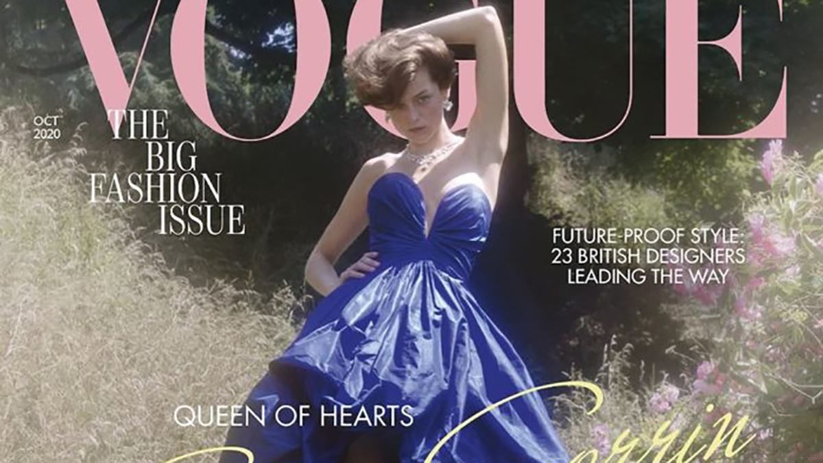 В образі принцеси Діани: Емма Коррін знялася для обкладинки Vogue – чарівні кадри