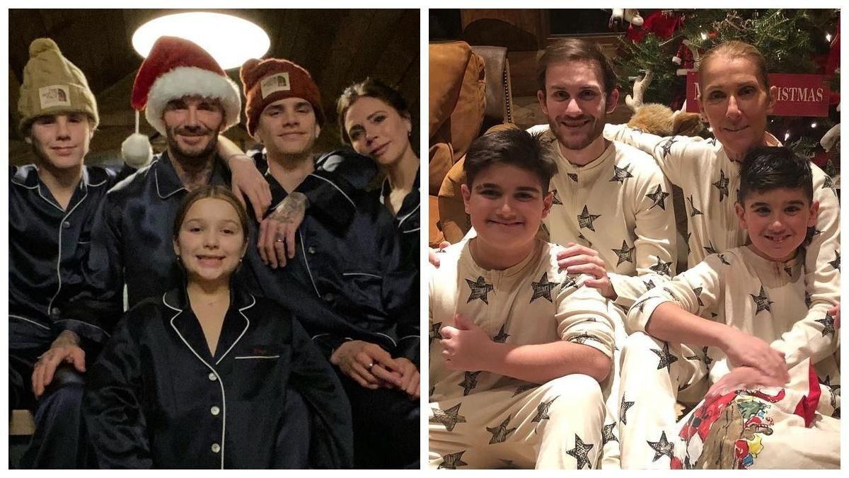 Как знаменитости празднуют Рождество 2020: семейные фото