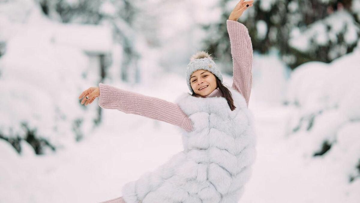 Илона Гвоздева показала зимнюю прогулку – фото