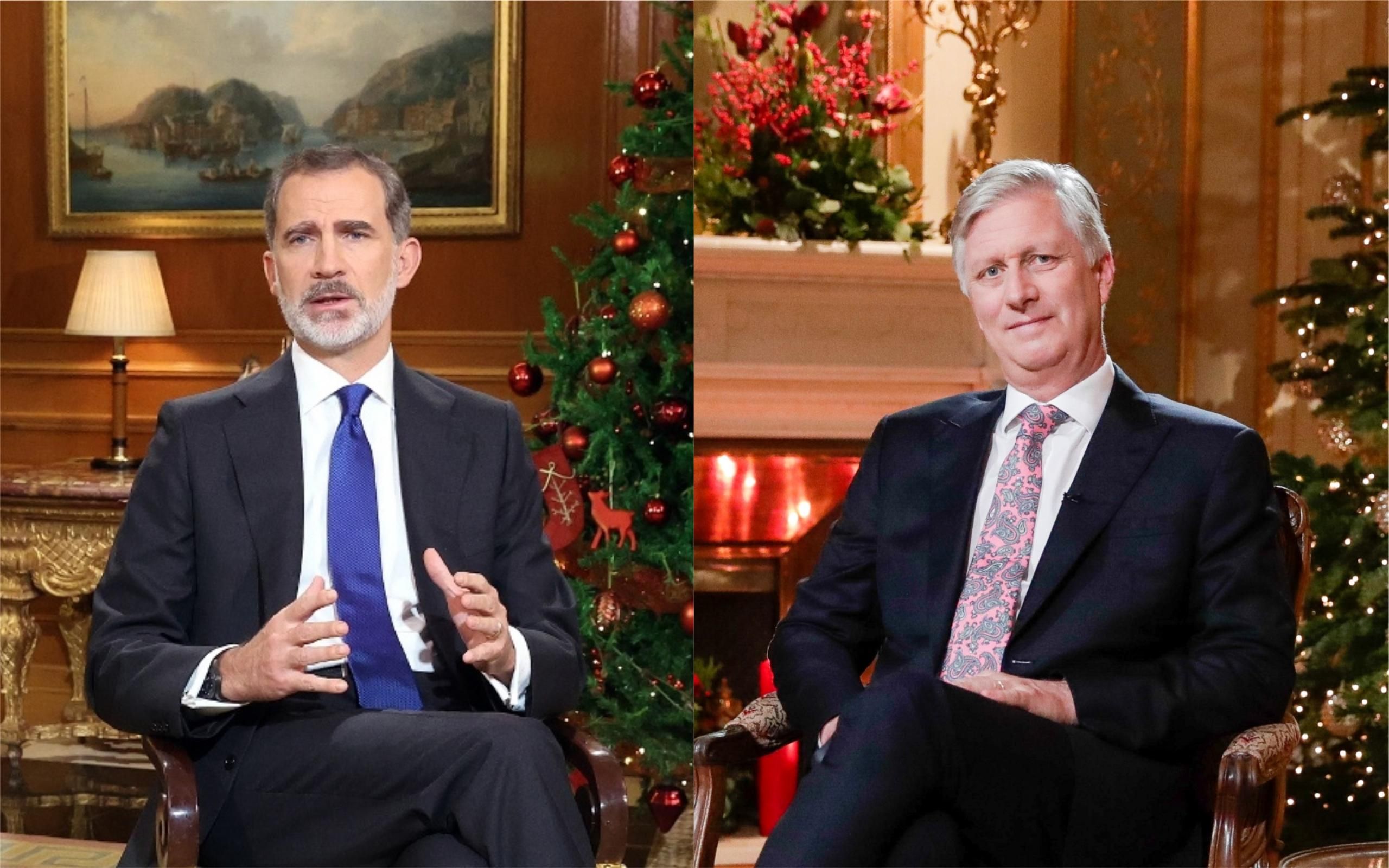 Король Філіп VI і король Філіп I привітали з Різдвом: фото і відео Король Філіп VI і король Філіп I привітали з Різдвом: фото і відео