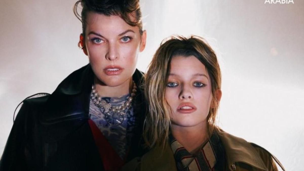 13-річна донька Міла Йовович вперше знялась у журналі Vogue 13-річна донька Міла Йовович вперше знялась у журналі Vogue