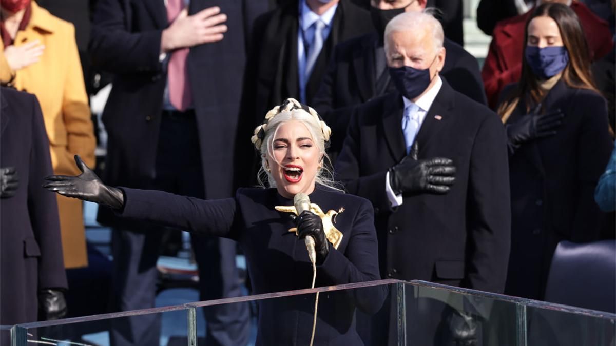 Леді Гага виконала гімн на інавгурації Байдена: відео