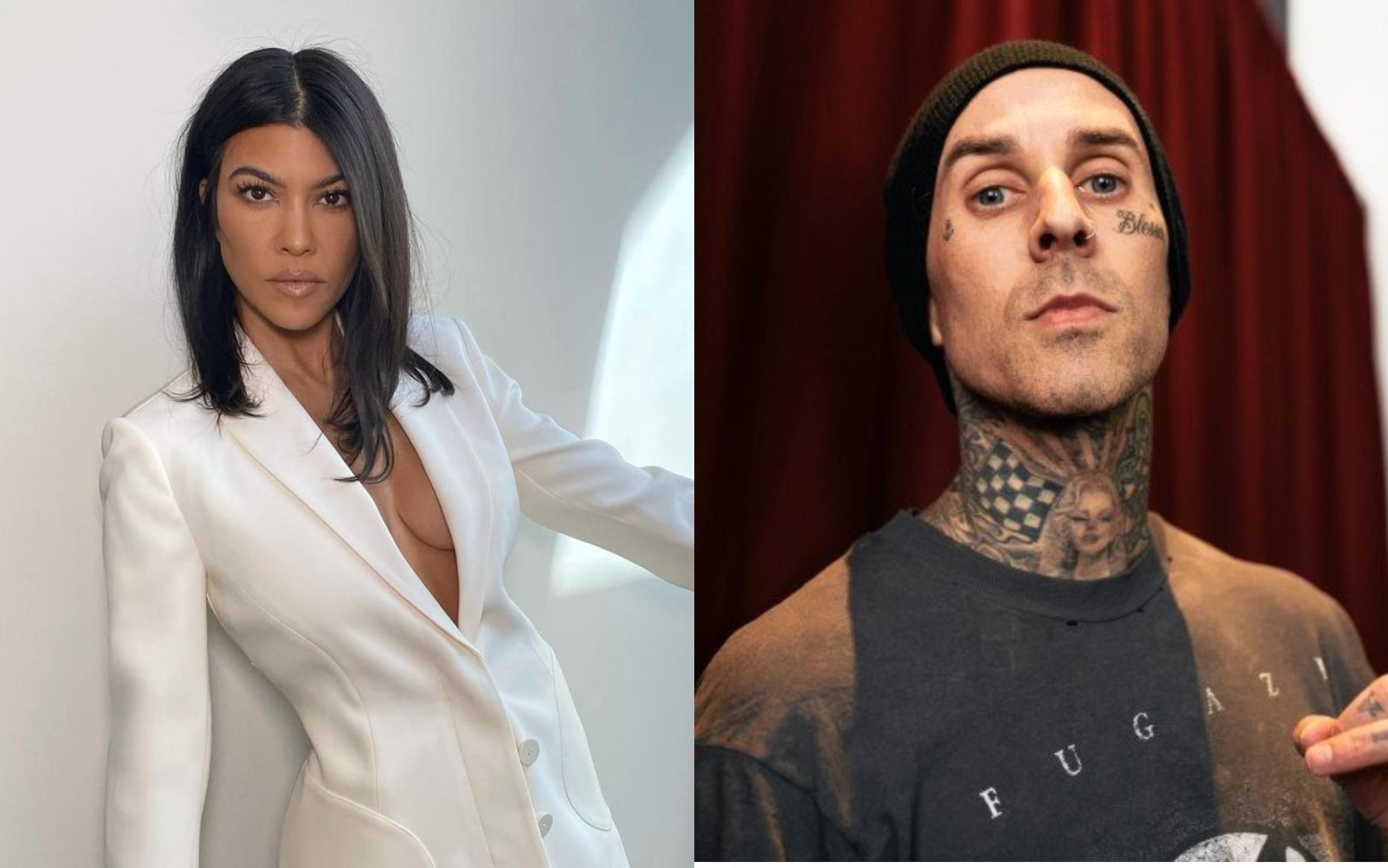 Кортні Кардашян закрутила роман з барабанником Тревісом Баркером Кортні Кардашян закрутила роман з барабанником Тревісом Баркером