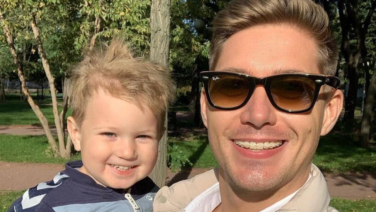 Володимир Остапчук розчулив кумедним відео з сином Володимир Остапчук розчулив кумедним відео з сином