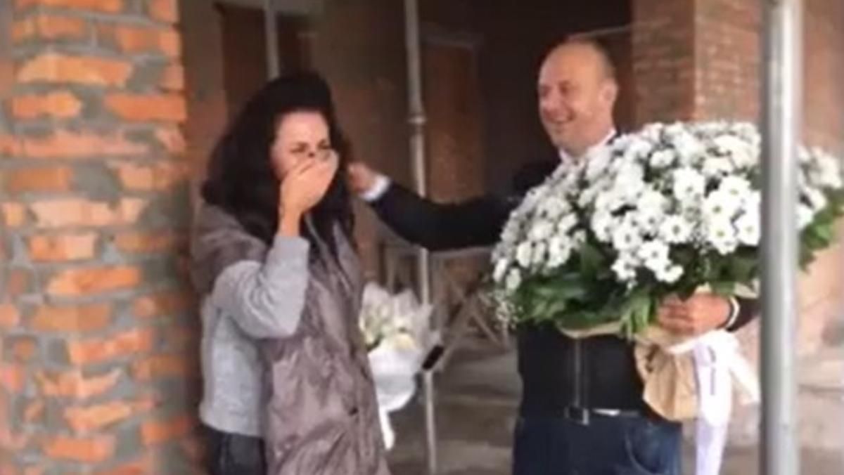 Як Потап освідчився Насті Каменських: відео Як Потап освідчився Насті Каменських: відео