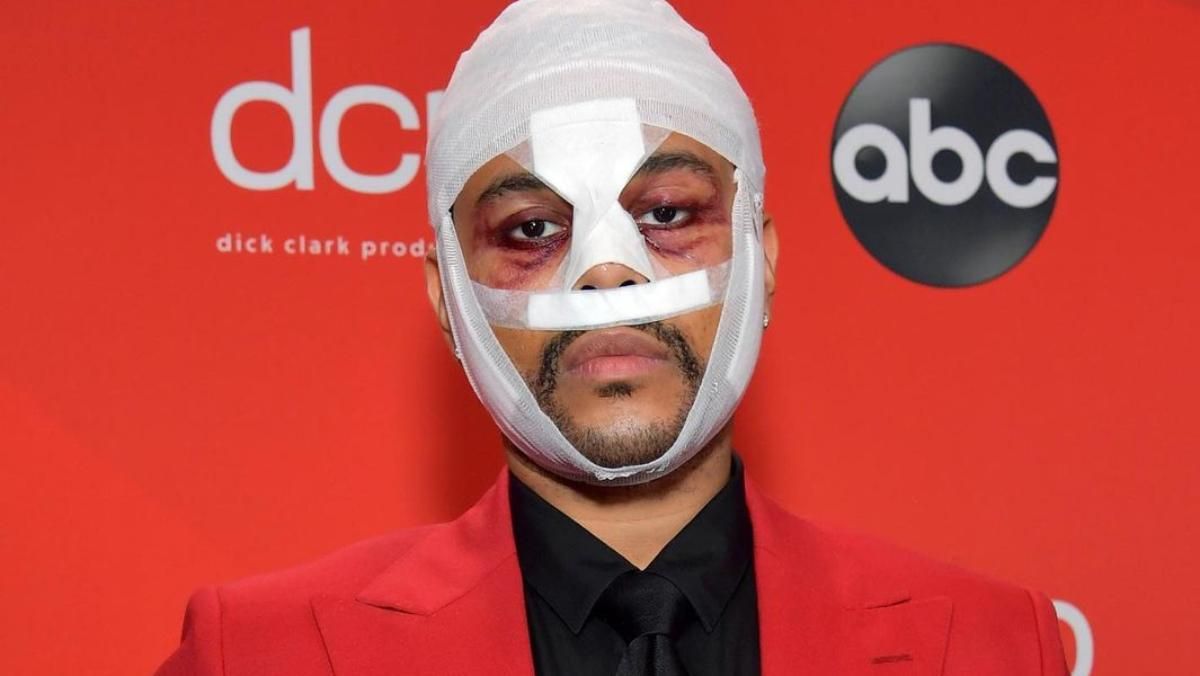 The Weeknd объяснил, почему приходил на премии с бинтами и повязками The Weeknd объяснил, почему приходил на премии с бинтами и повязками