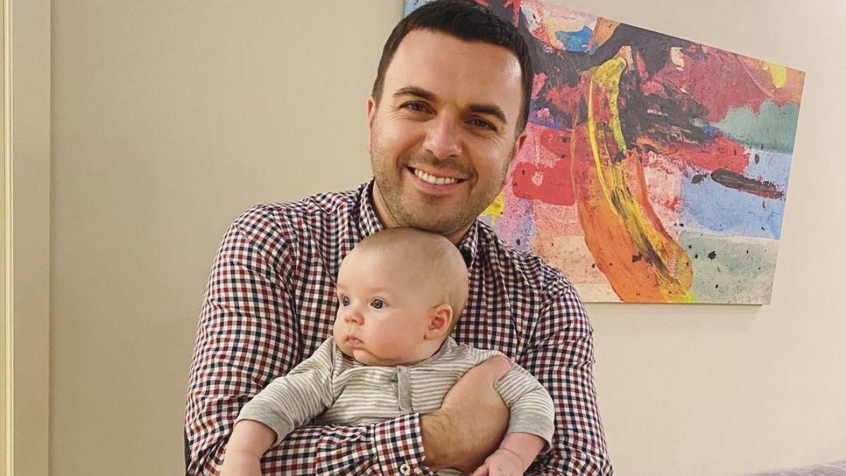 Григорій Решетник замилував фото з наймолодшим сином Григорій Решетник замилував фото з наймолодшим сином