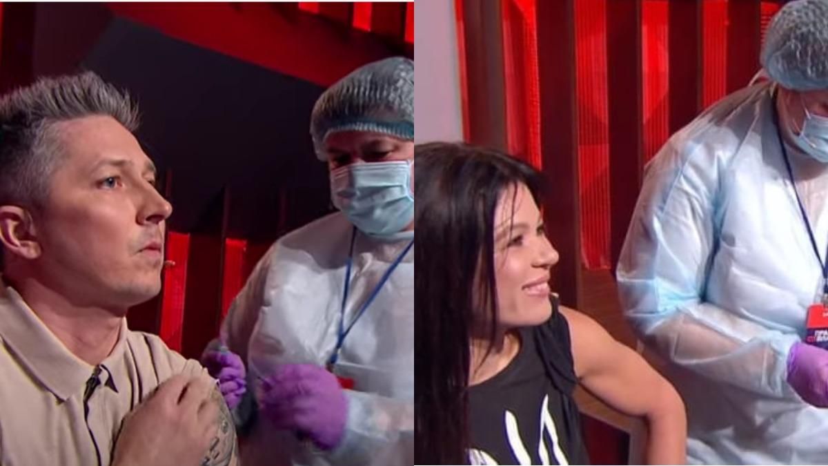 Руслана та Педан розповіли, як почуваються після вакцинації Руслана та Педан розповіли, як почуваються після вакцинації