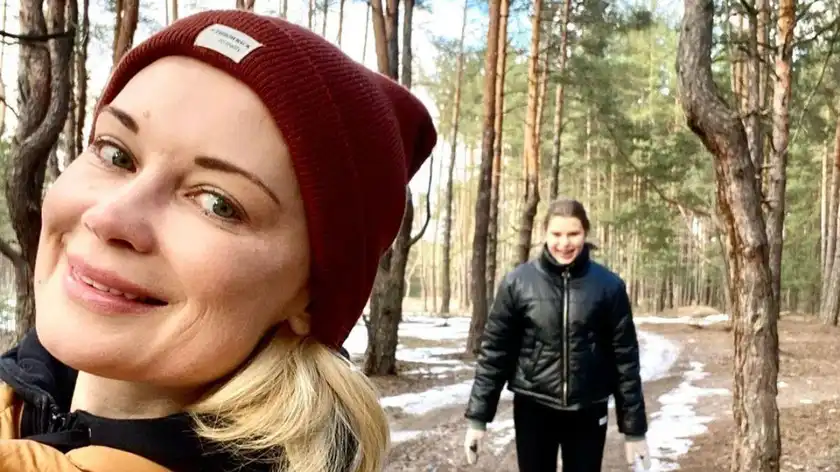 Лідія Таран показала прогулянку з донькою в лісі: фото та відео