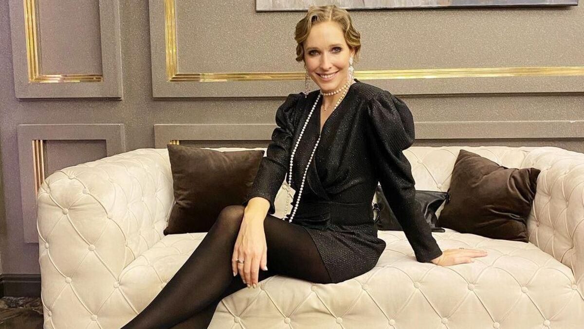 Катя Осадчая поразила изысканным образом в черном платье фото Катя Осадчая поразила изысканным образом в черном платье фото