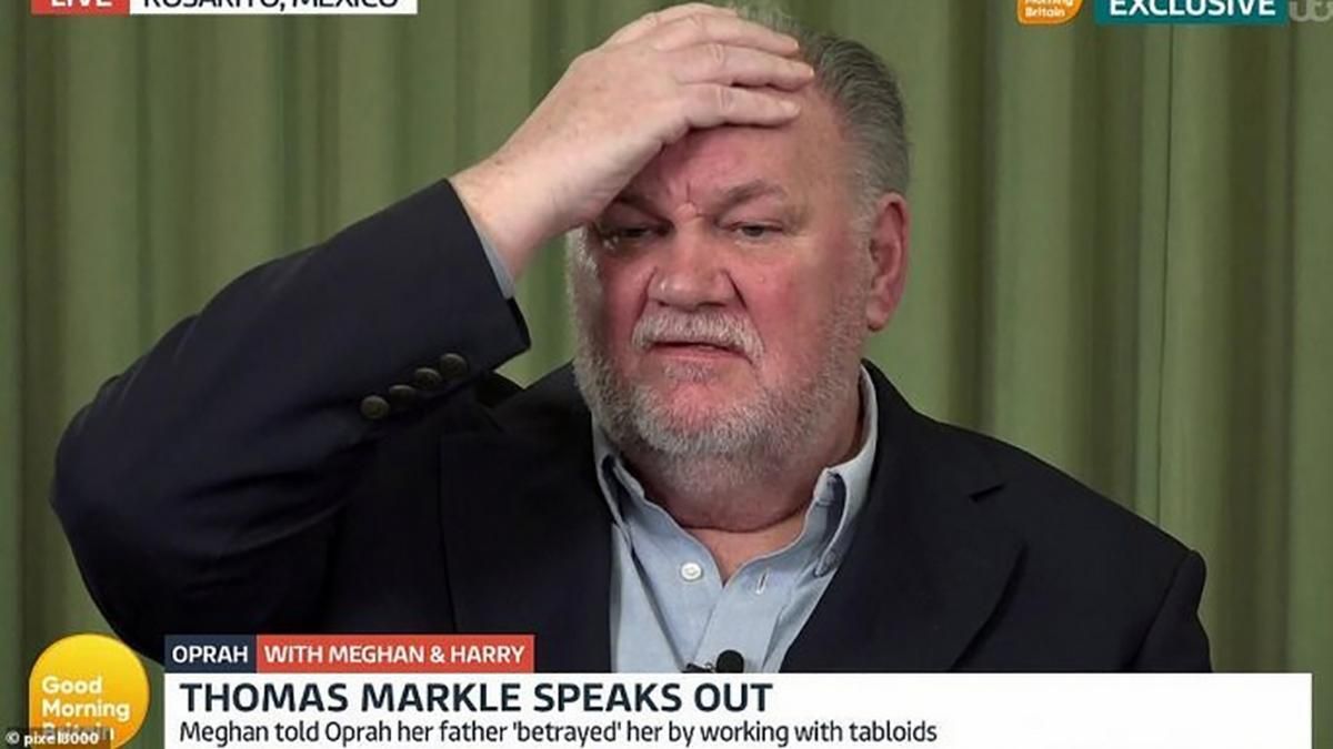 Отец Меган Маркл прокомментировал скандальное интервью дочери Отец Меган Маркл прокомментировал скандальное интервью дочери