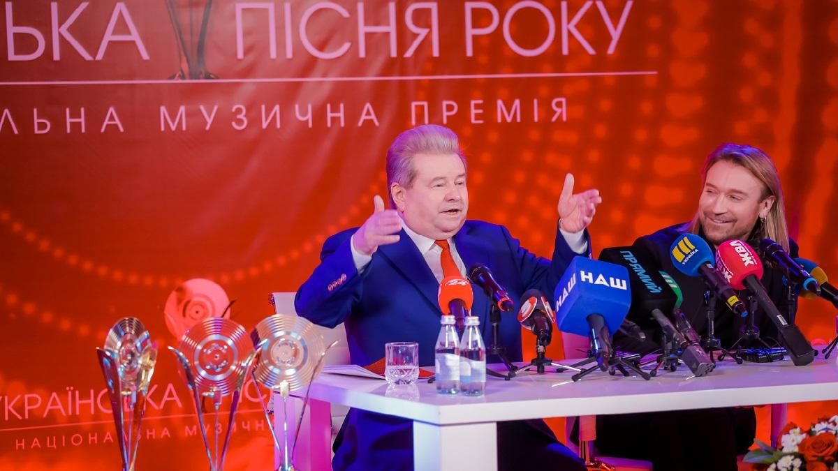 Поплавський та Винник оголосили про другу церемонію нагородження премії "Українська пісня року"