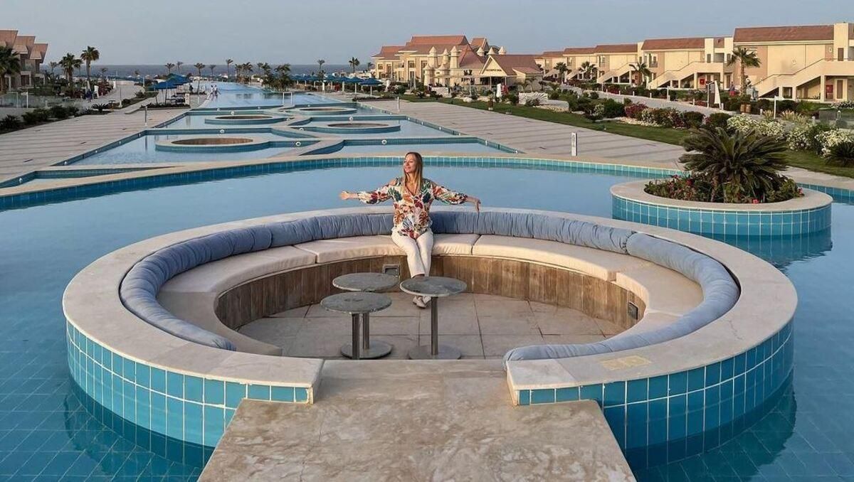 Вагітна дружина Віктора Павліка вразила фото з Єгипту Вагітна дружина Віктора Павліка вразила фото з Єгипту