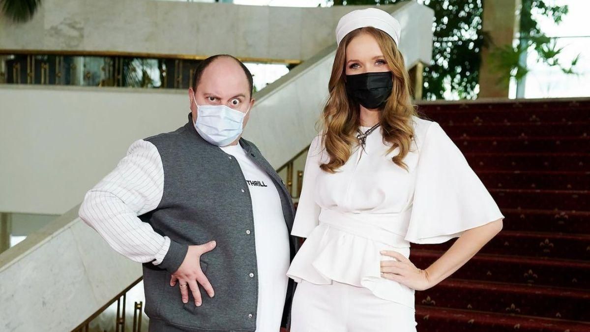 Катя Осадчая для съемок выбрала роскошный белый наряд: фото Катя Осадчая для съемок выбрала роскошный белый наряд: фото