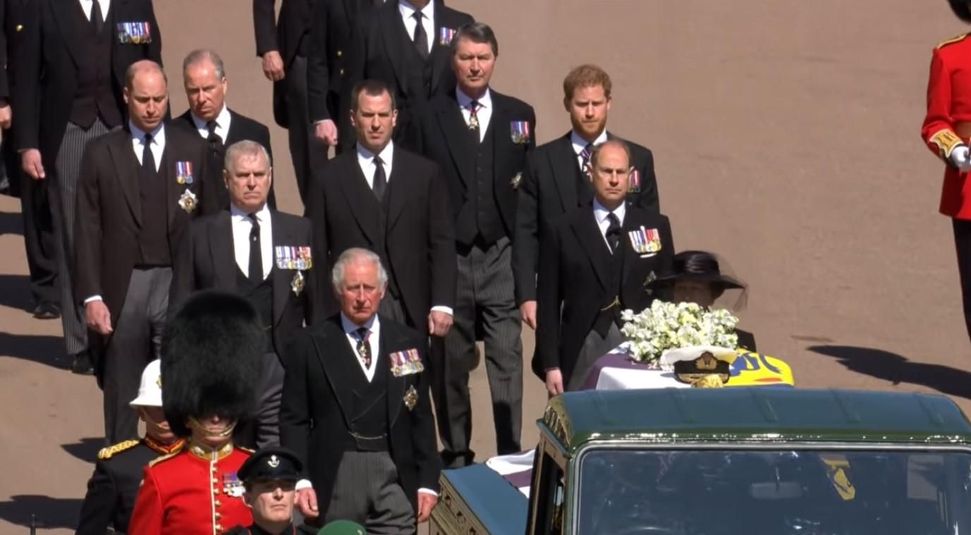 Похорон принца Філіпа: хто був з королівської родини 