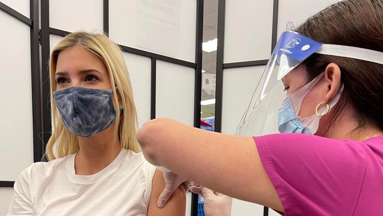 Іванка Трамп вакцинувалась від COVID-19