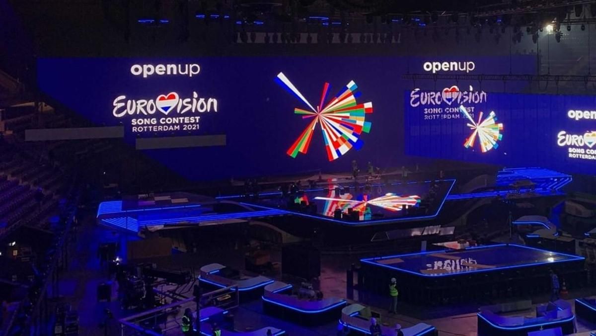 Главная сцена Евровидение-2021: первые фото из Роттердама