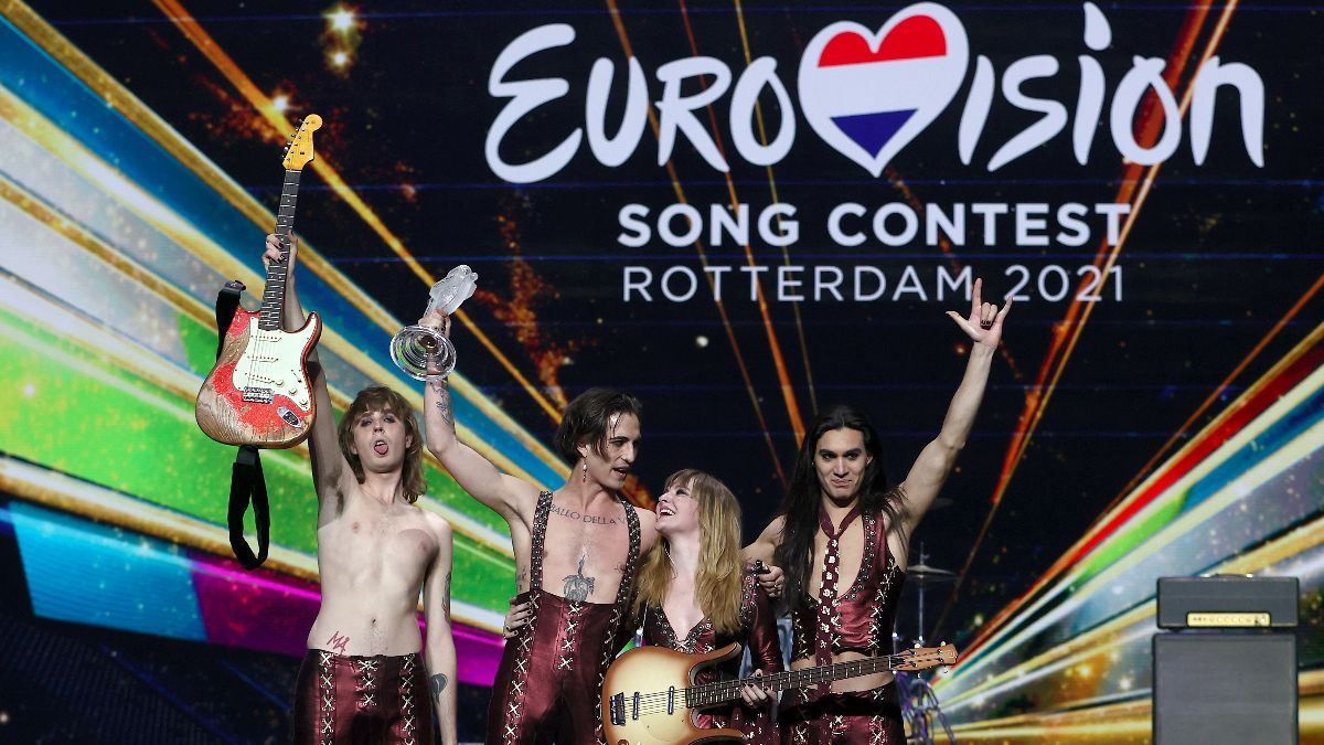 Måneskin з Італії відреагували на перемогу в Євробаченні-2021 Måneskin з Італії відреагували на перемогу в Євробаченні-2021