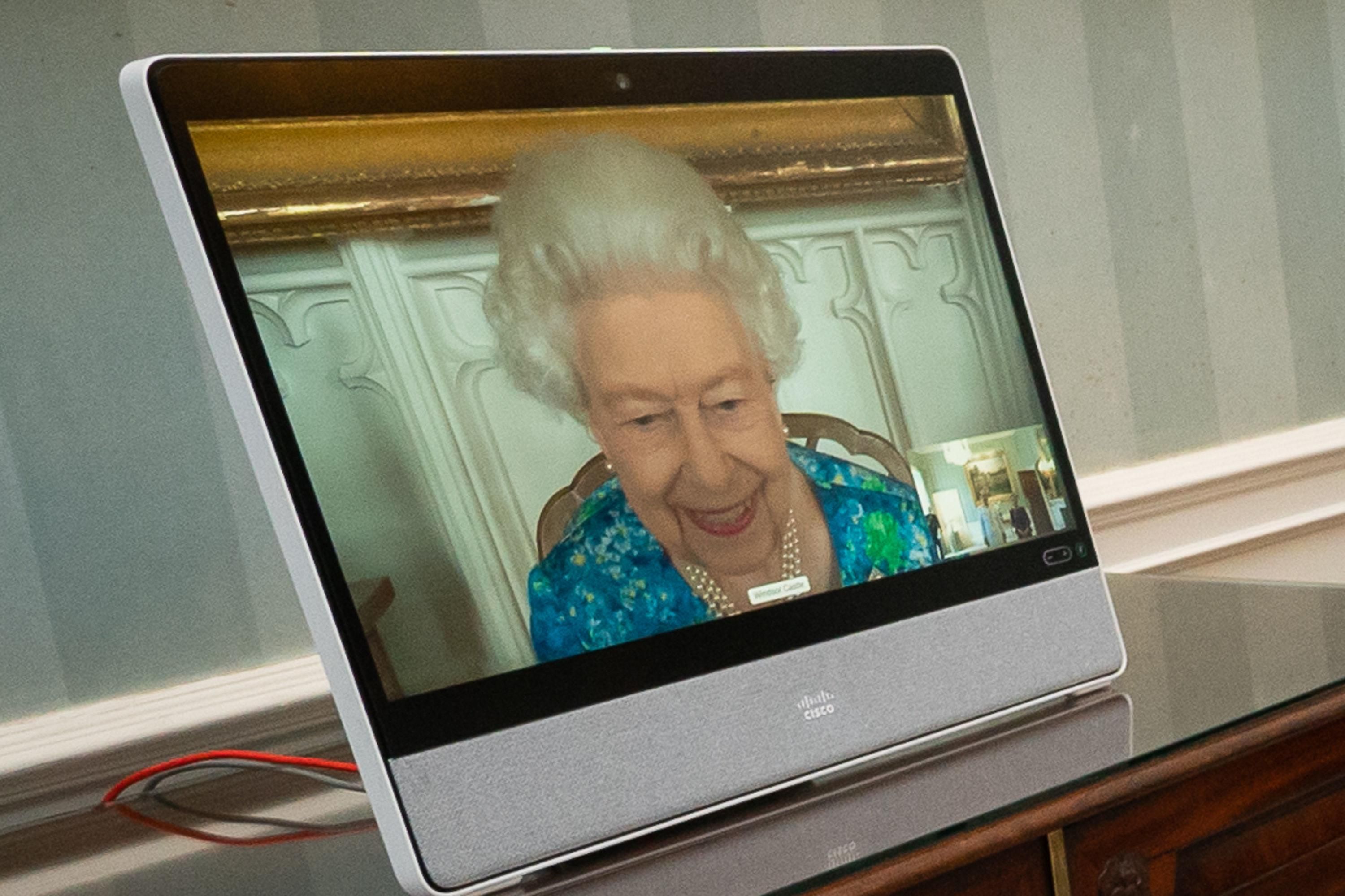 Елизавета II провела онлайн-аудиенцию: фото