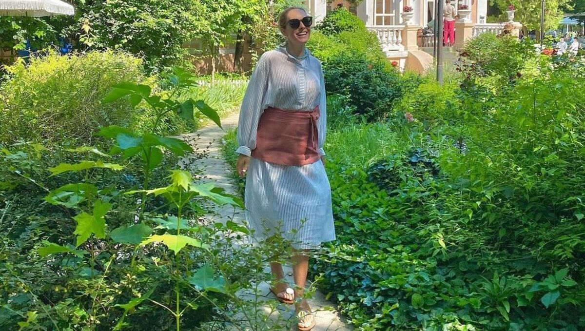 Беременная Катя Осадчая поддержала сборную Украины: фото из Одессы Беременная Катя Осадчая поддержала сборную Украины: фото из Одессы