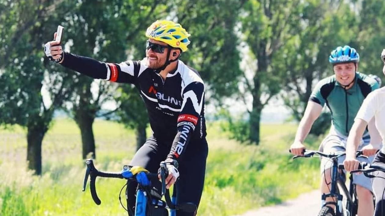 Олег Собчук провел велотур Украиной Олег Собчук провел велотур Украиной