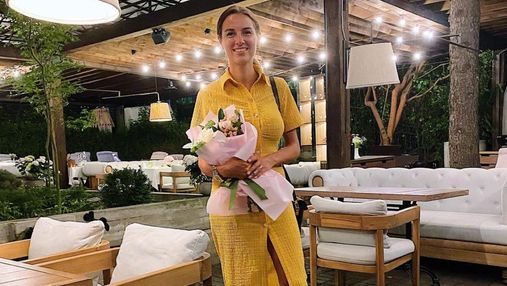 Дружина Григорія Решетника приголомшила літнім образом: фото у жовтій сукні 