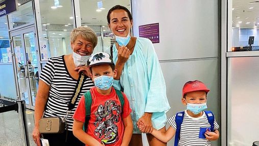 Христина Решетник показала, як сини проводять канікули з бабусею та дідусем: фото