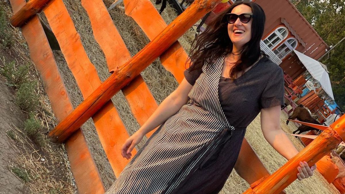 Соломия Витвицкая в Одесской области в черно-белом платье: фото Соломия Витвицкая в Одесской области в черно-белом платье: фото