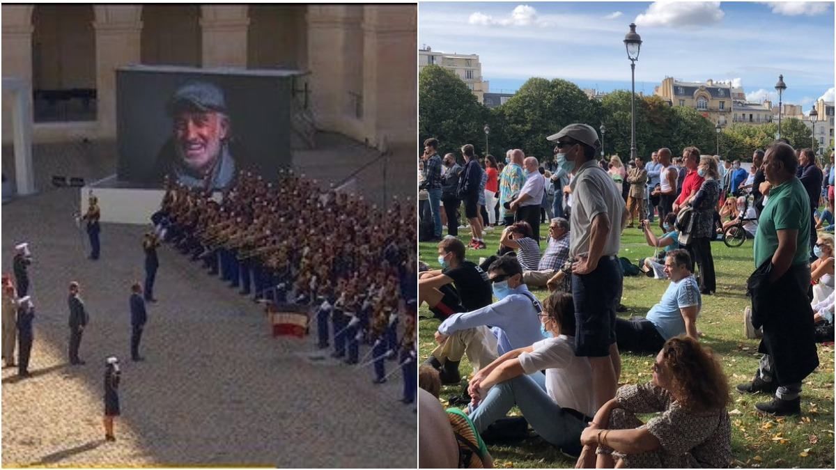 Прощание с Жан-Поль Бельмондо: видео и фото 9 сентября 2021 Прощание с Жан-Поль Бельмондо: видео и фото 9 сентября 2021