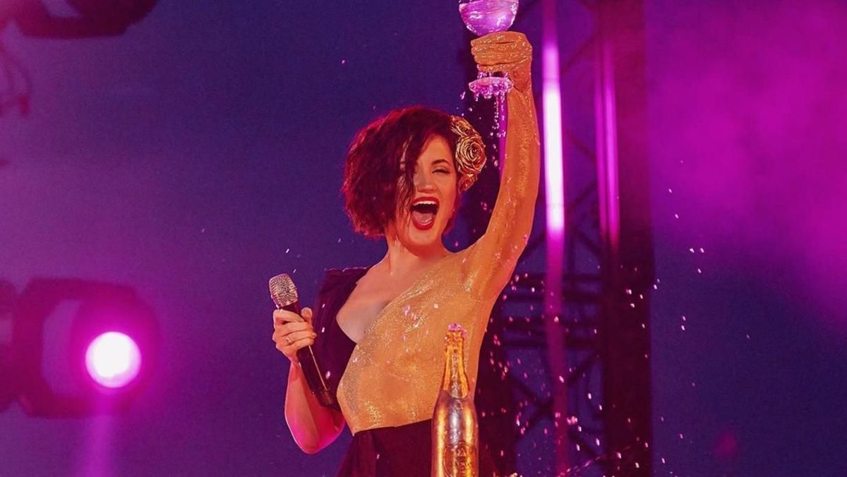 Оля Цыбульская рассказала, выходила ли пьяной на сцену Оля Цыбульская рассказала, выходила ли пьяной на сцену