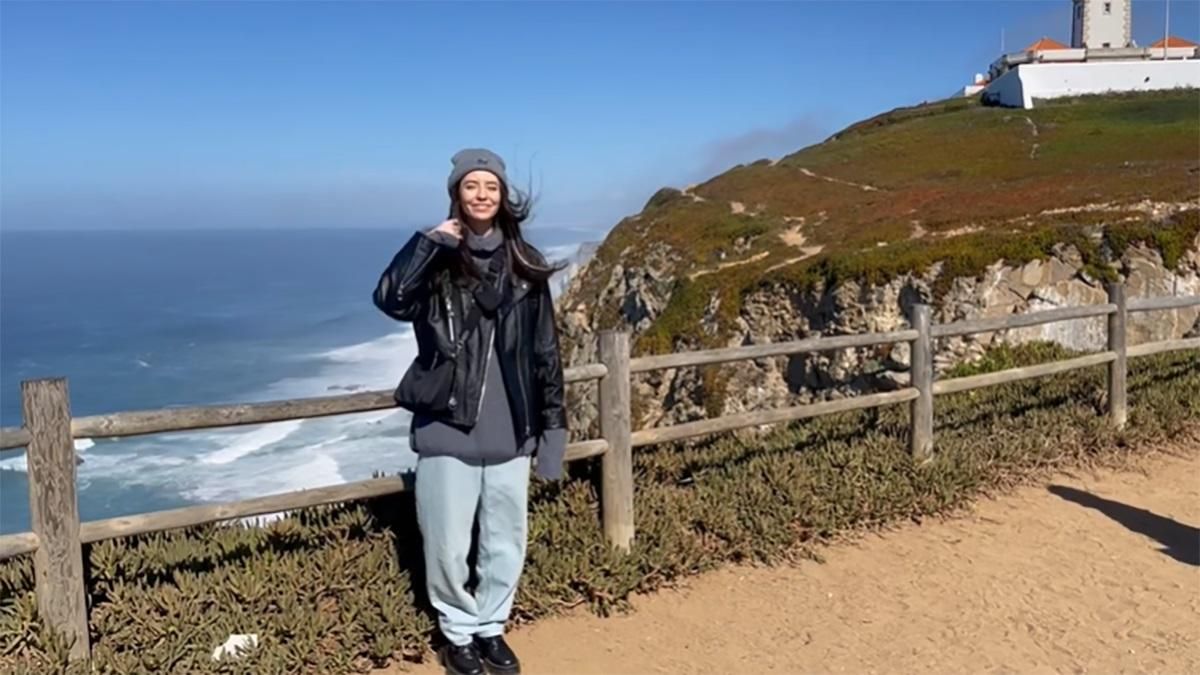 Надя Дорофеева отдыхает в Португалии: живописное видео