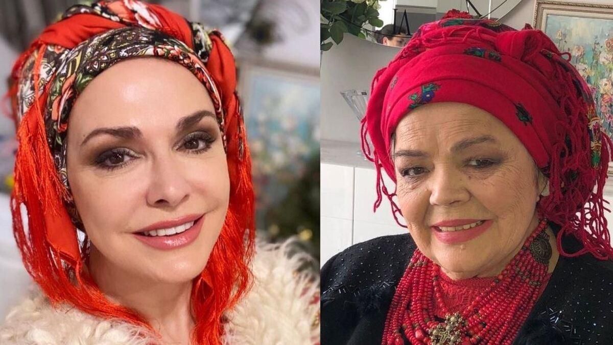 В украинских платках: Ольга Сумская очаровала ярким фото с мамой В украинских платках: Ольга Сумская очаровала ярким фото с мамой